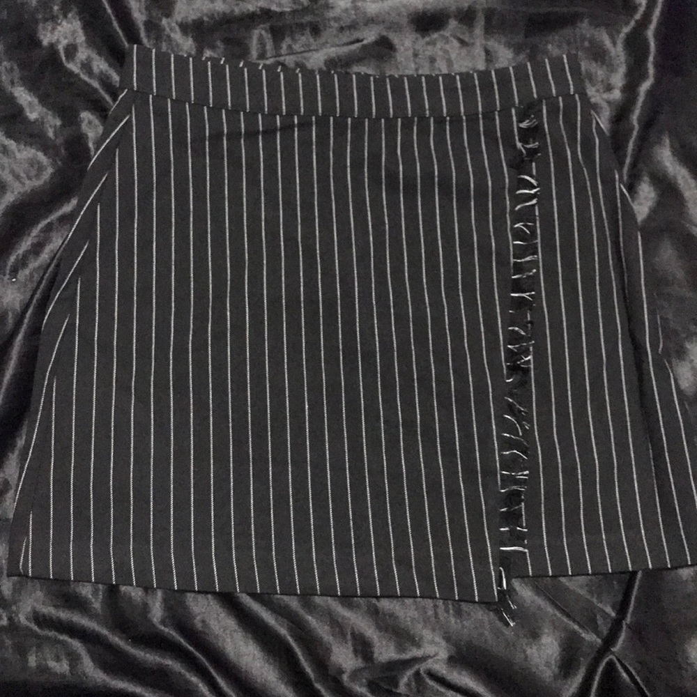 Pull & Bear striped mini skirt